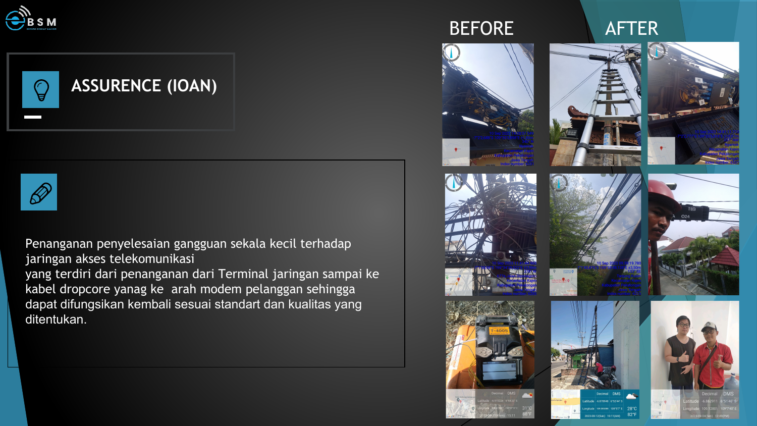 Restorasi Kabel Putus & Perapihan ODP